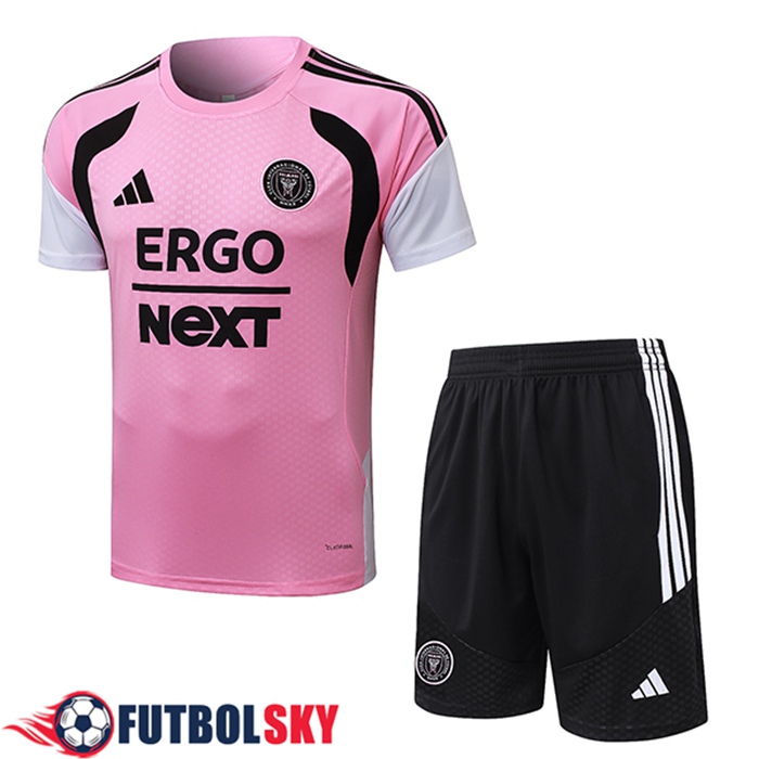 Training T-Shirt Inter Miami CF Rosa/Negro 2026/2027