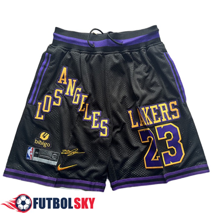 Cortos NBA Los Angeles Lakers 2026/27 Negro/Violeta