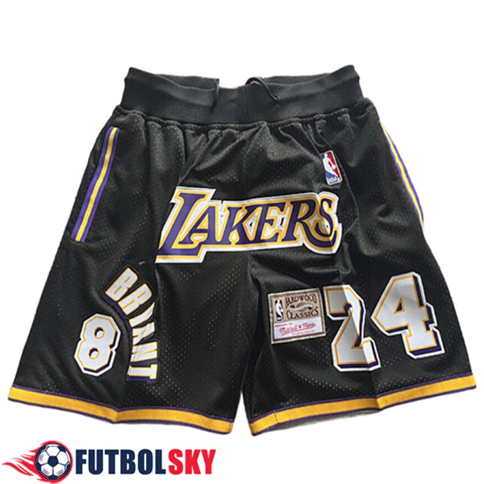 Cortos NBA Los Angeles Lakers 2026/27 Negro/Amarillo
