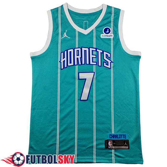 Camisetas NBA Charlotte Hornets (KNUEPPEL #7) 2026/27 Verde/Blanco