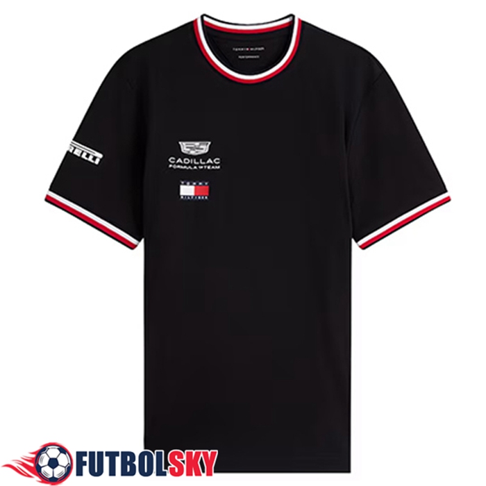 Camiseta de manga corta Cadillac Team Negro 2026