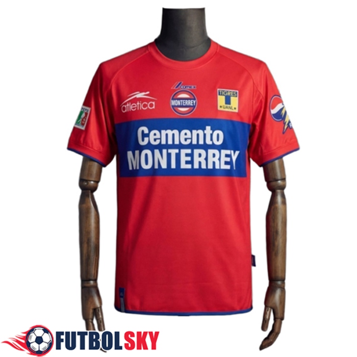 Camisetas De Futbol Tigres UANL Retro Segunda 2001/2002
