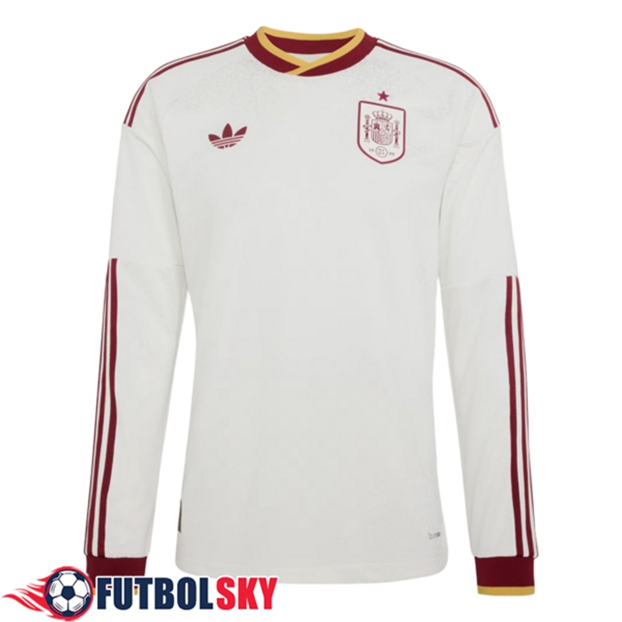 Nueva Camiseta Equipo Nacional España Segunda Manga Largas 2026/2027