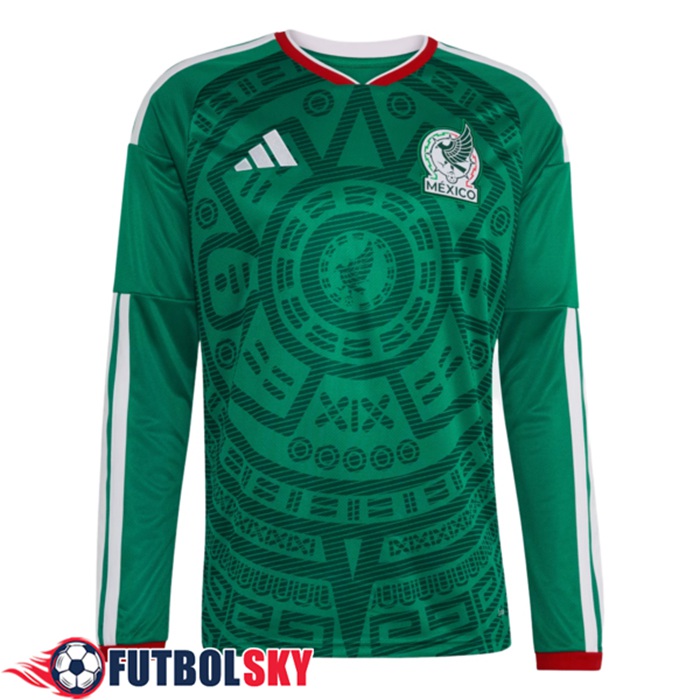 Nueva Camiseta Equipo Nacional México Primera Manga Largas 2026/2027