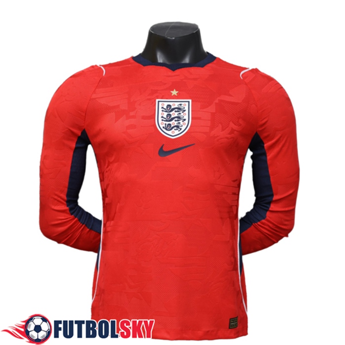 Camiseta Equipo Nacional Inglaterra Segunda Manga Largas 2026/2027