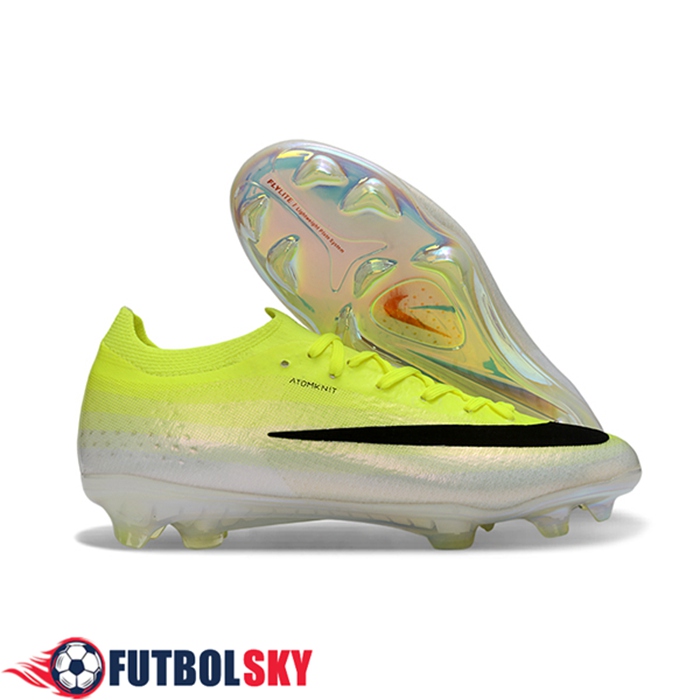 Nike Botas De Fútbol AIR Zoom Mercurial Vapor 17 Elite XXVI FG Verde/Negro/Blanco