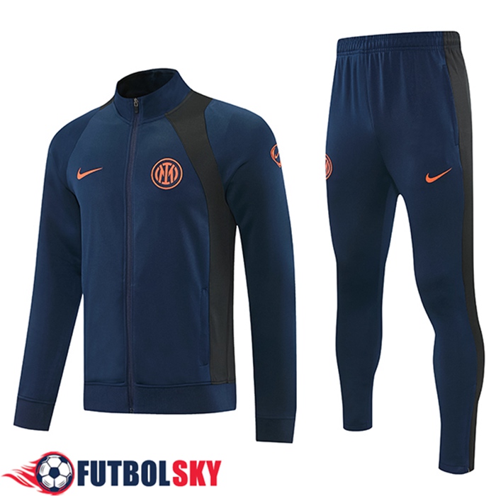 Chandal Equipos De Futbol Chaquetas Inter Milan Azul Oscuro 2026/2027
