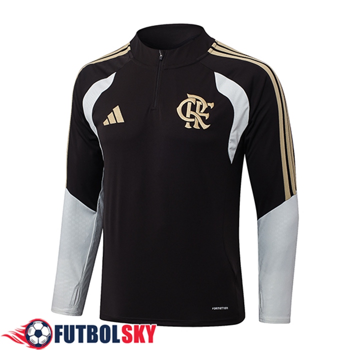 Sudadera De Entrenamiento Flamengo Marrón/Amarillo 2026/2027