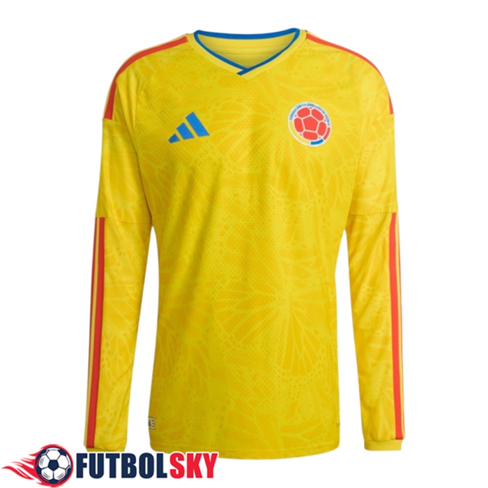Nueva Camiseta Equipo Nacional Colombia Primera Manga Largas Copa Del Mundo 2026