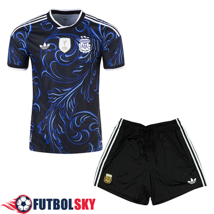 Camisetas Futbol Argentina Segunda + Cortos Copa Del Mundo 2026