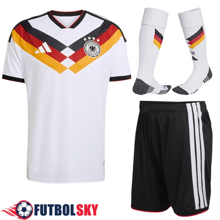 Camisetas Futbol Alemania Primera (Cortos + Calcetines) Copa Del Mundo 2026