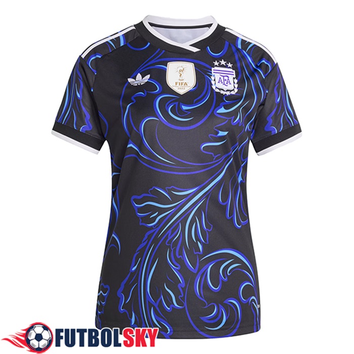 Nueva Camiseta Equipo Nacional Argentina Mujer Segunda Copa Del Mundo 2026