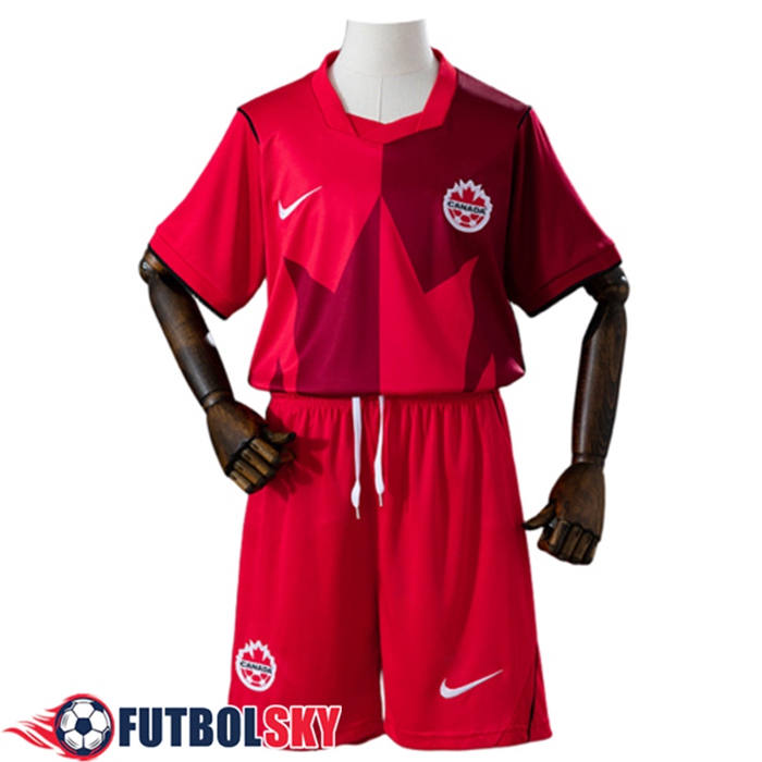 Camisetas De Futbol Canada Ninos Primera 2026/2027