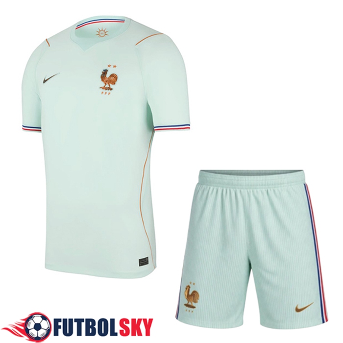 Nueva Camisetas De Futbol Francia Ninos Segunda 2026/2027