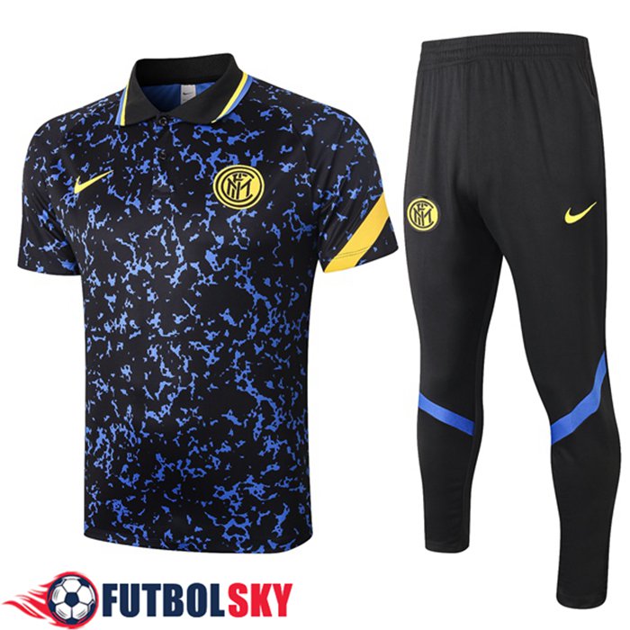 Camiseta Polo Inter Milan + Pantalones Azul 2020/2021
