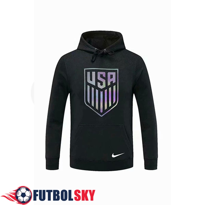 Sudadera De Entrenamiento Capuche Estados Unidos Negro 2020/2021