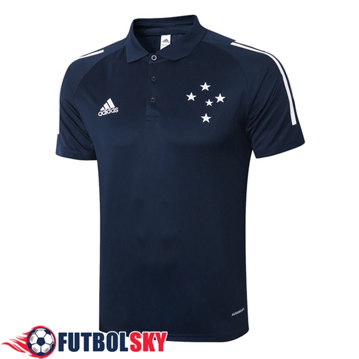 Camiseta Polo Futbol Cruzeiro EC Azul Real 2020/2021