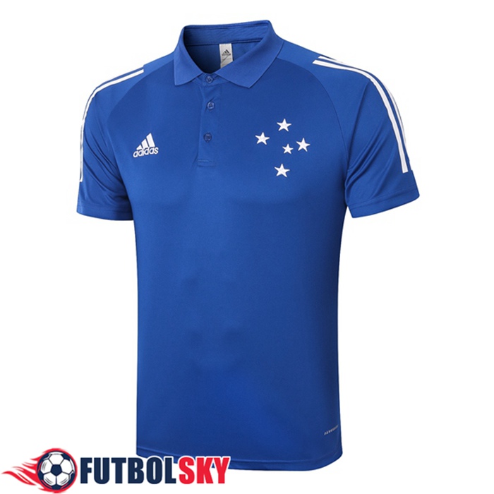 Camiseta Polo Futbol Cruzeiro EC Azul 2020/2021