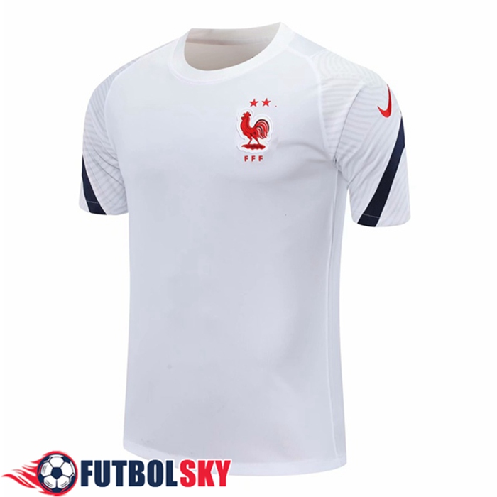 Camiseta Entrenamiento Francia Blanca 2020/2021