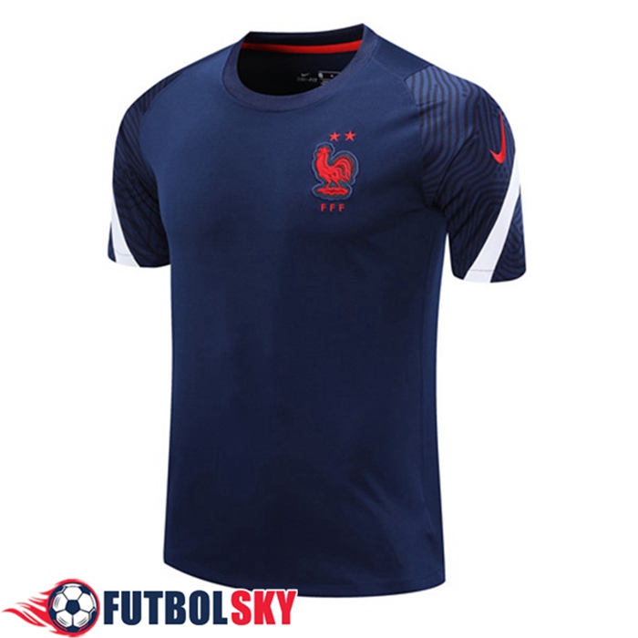 Camiseta Entrenamiento Francia Azul Real 2020/2021