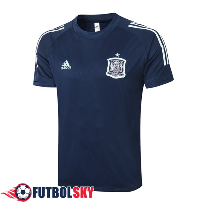 Camiseta Entrenamiento España Azul Real 2020/2021