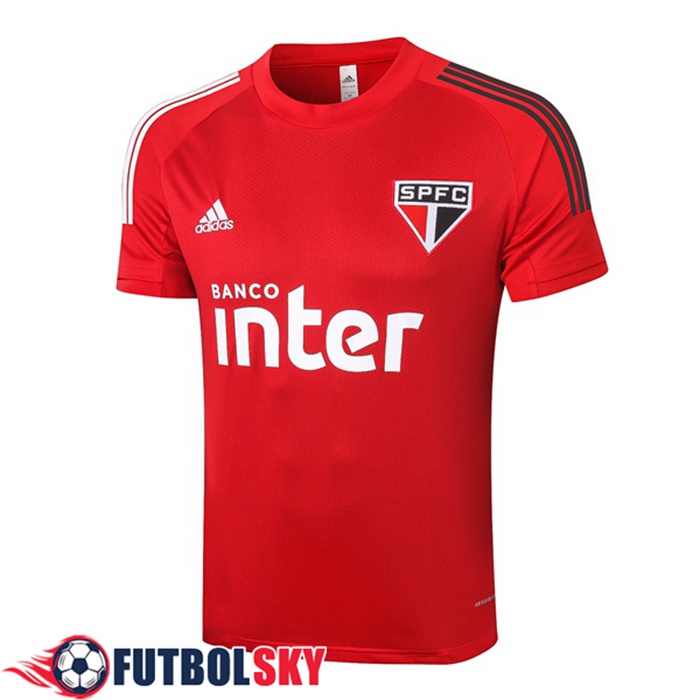 Camiseta Entrenamiento Sao Paulo FC Rojo 2020/2021