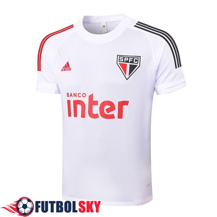 Camiseta Entrenamiento Sao Paulo FC Blanca 2020/2021