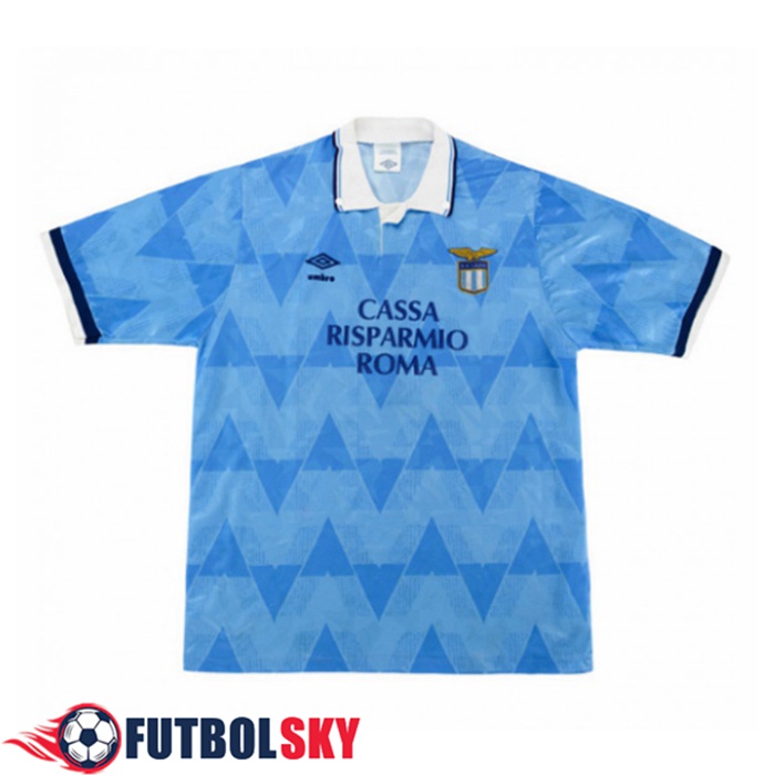 Camiseta De Futbol SS Lazio Retro Titular 1989/1991