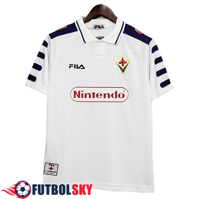 Camiseta De Futbol ACF Fiorentina Retro Alternativo 1998/1999