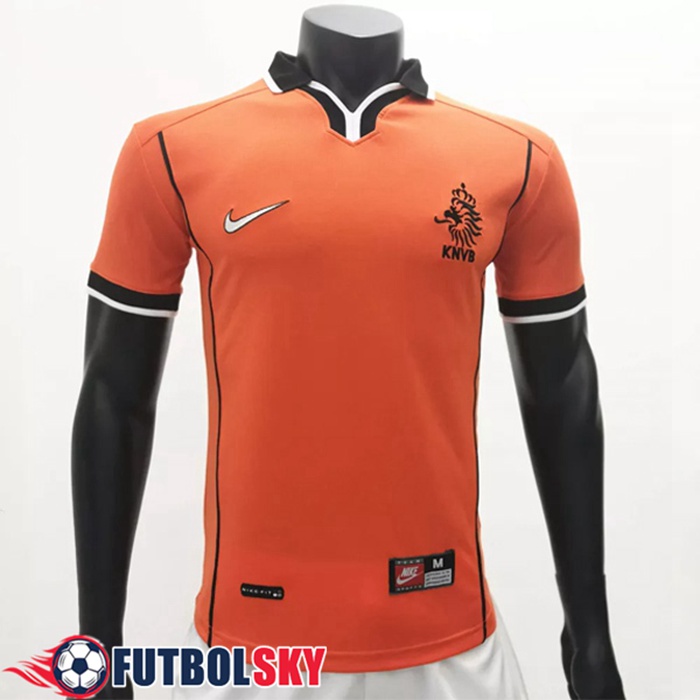 Camiseta De Futbol Países Bajos Retro Titular 1998/2000