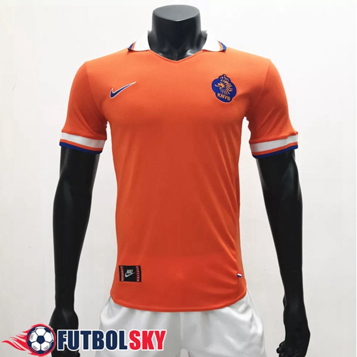 Camiseta De Futbol Países Bajos Retro Titular 1997/1998