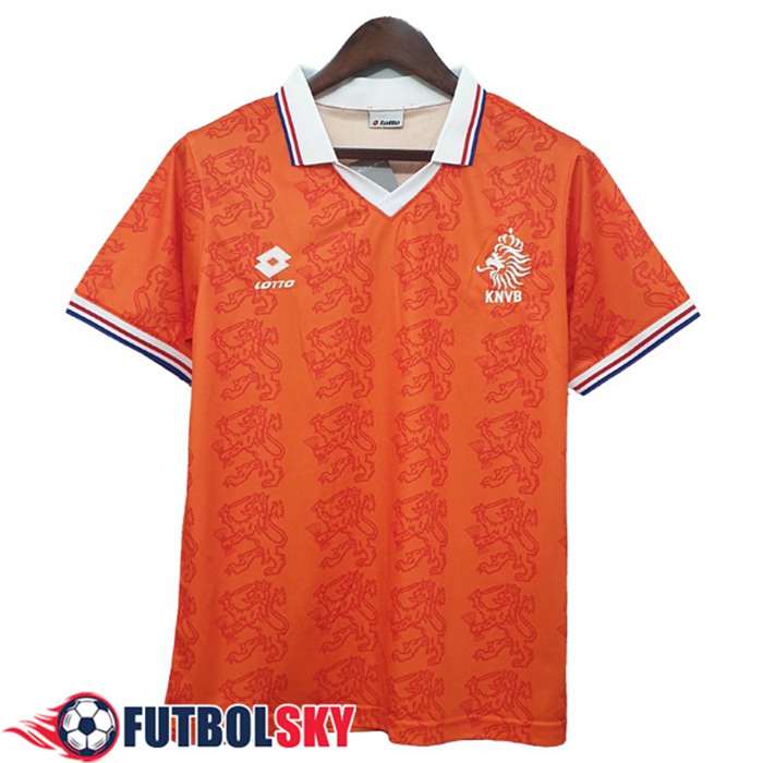Camiseta De Futbol Países Bajos Retro Titular 1995