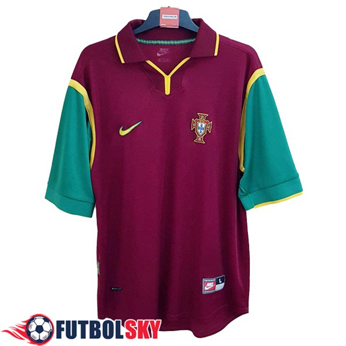 Camiseta De Futbol Portugal Retro Titular 1999/2000