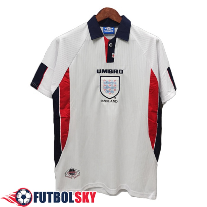 Camiseta De Futbol Inglaterra Retro Titular 1998