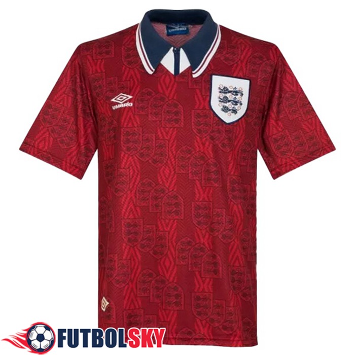 Camiseta De Futbol Inglaterra Retro Titular 1994/1995