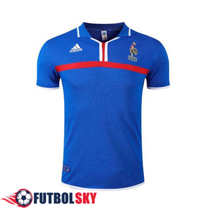 Camiseta De Futbol Francia Retro Titular 2000