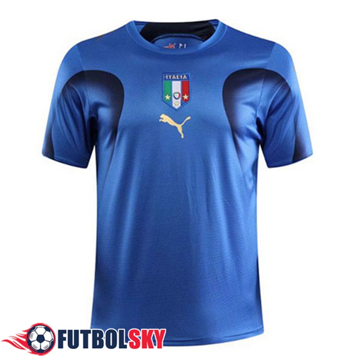Camiseta De Futbol Italia Retro Titular Coupe du Monde 2006