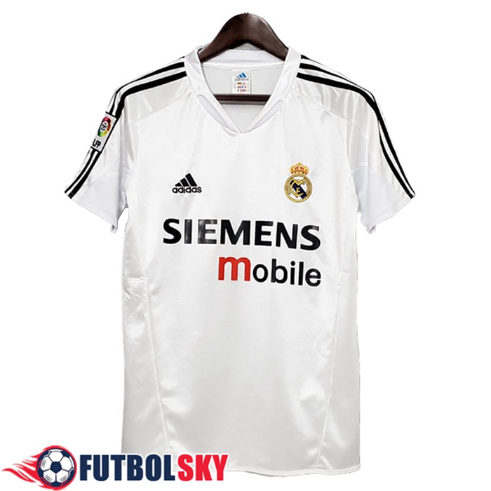 Camiseta De Futbol Real Madrid Retro Titular 2004/2005