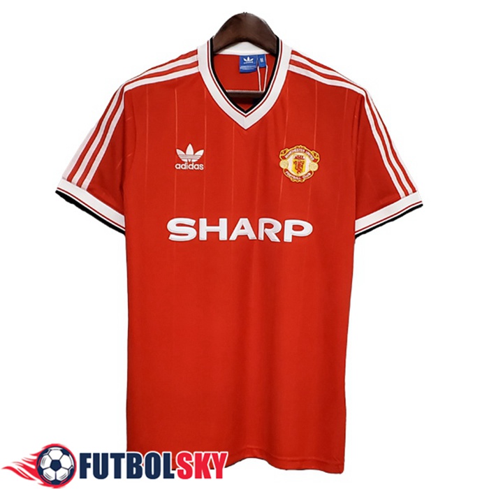 Camiseta De Futbol Manchester United Retro Titular 1983/1984