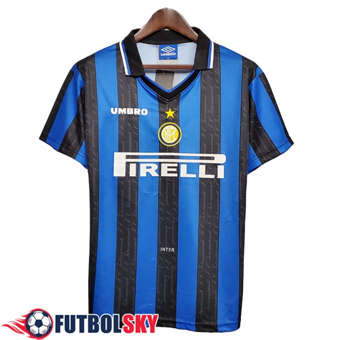 Camiseta De Futbol Inter Milan Retro Titular 1997/1998