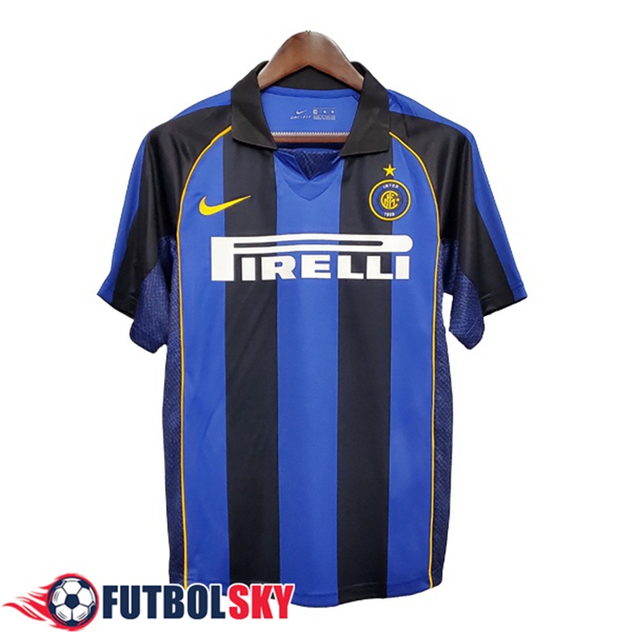 Camiseta De Futbol Inter Milan Retro Titular 2001/2002
