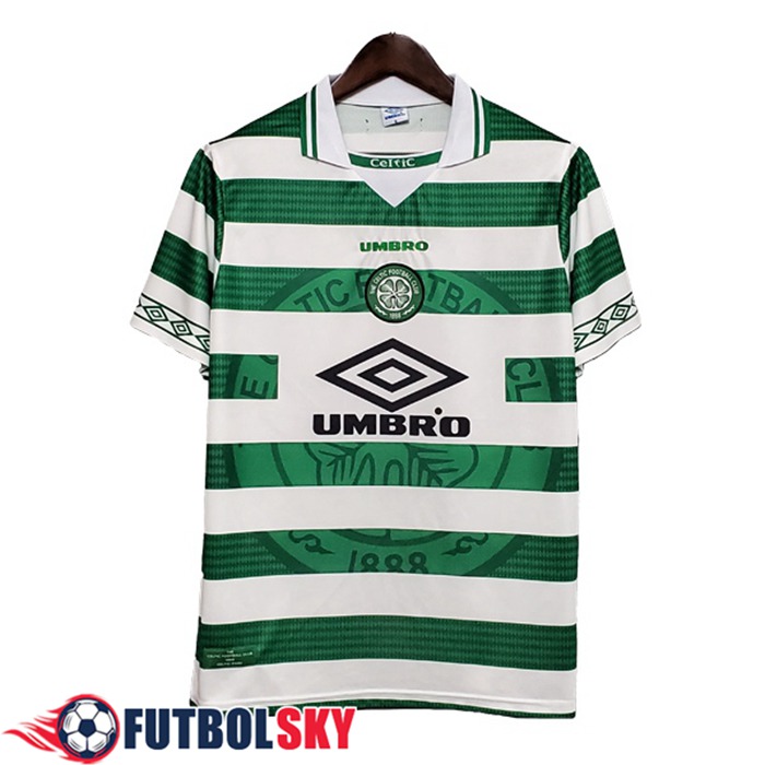 Camiseta De Futbol Celtic FC Retro Titular 1998/1999