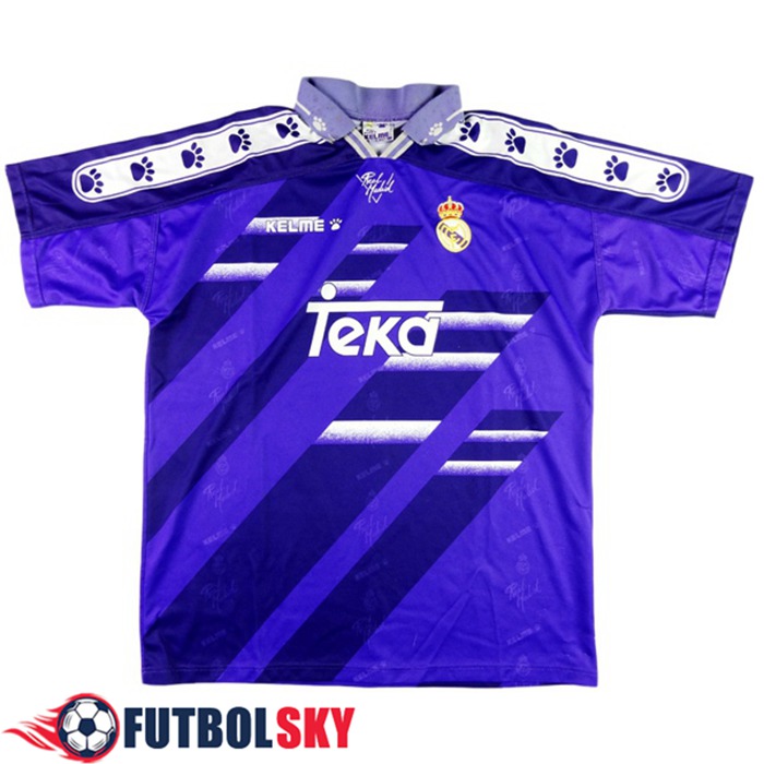 Camiseta De Futbol Real Madrid Retro Alternativo 1994/1996