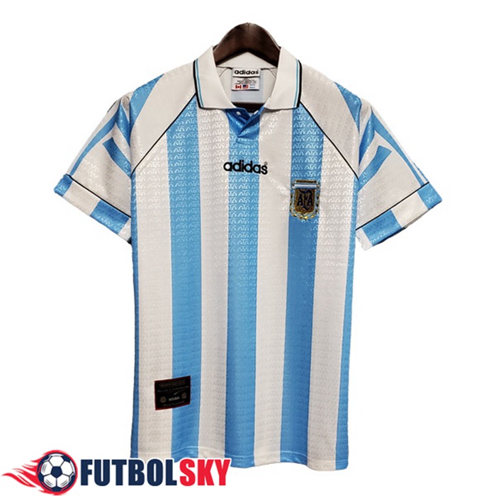 Camiseta De Futbol Argentina Retro Titular 1996/1997