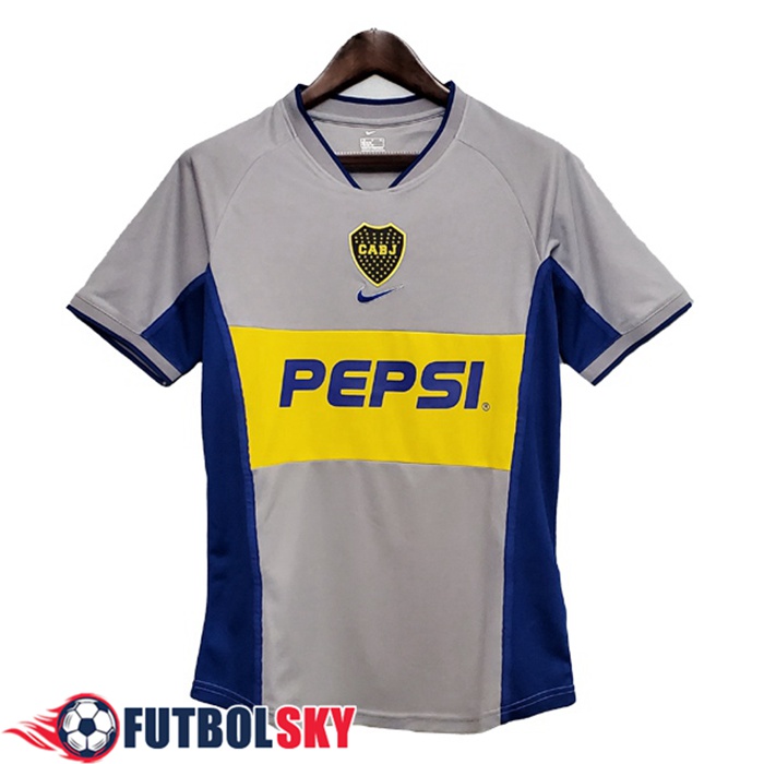 Camiseta De Futbol Boca Juniors Retro Alternativo 2002