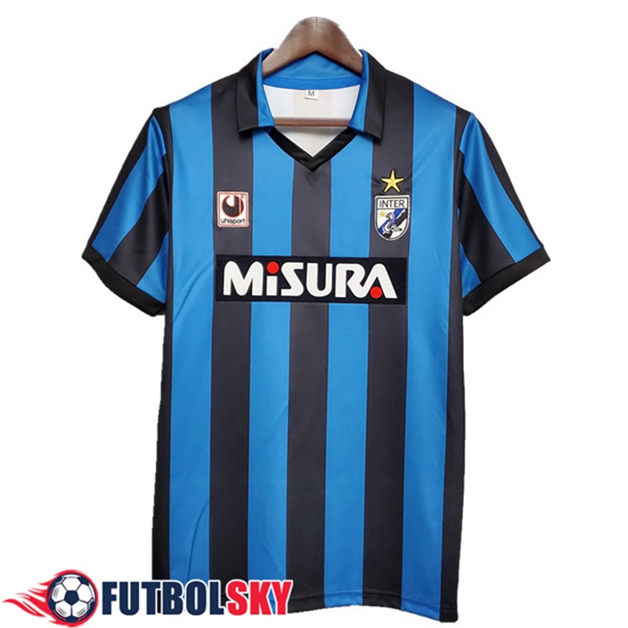 Camiseta De Futbol Inter Milan Retro Titular 1988/1990