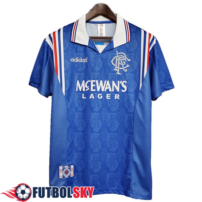 Camiseta De Futbol Rangers FC Retro Titular 1996/1997