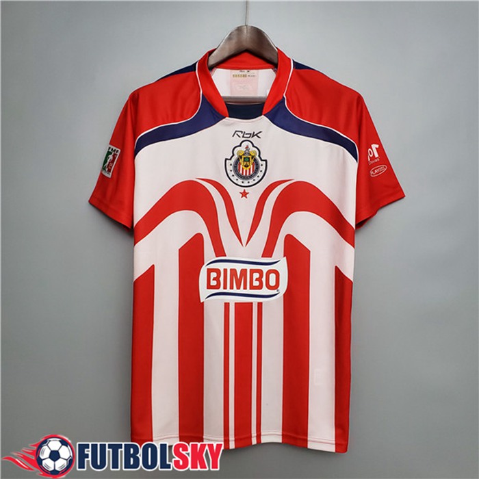Camiseta De Futbol CD Guadalajara Retro Titular 2006/2007