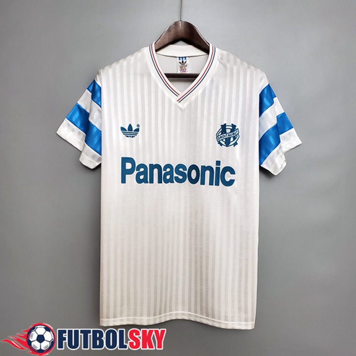 Camiseta De Futbol Marsella Retro Titular 1990