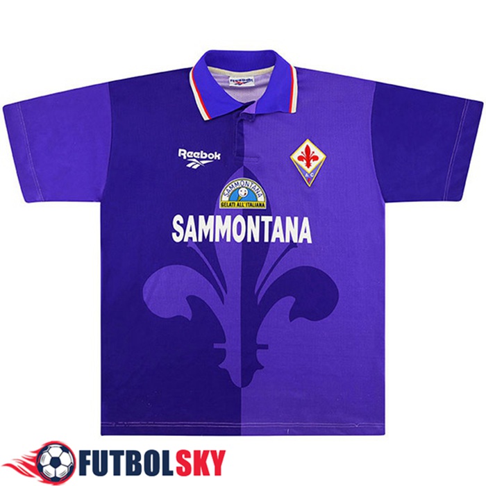 Camiseta De Futbol ACF Fiorentina Retro Titular 1995/1996